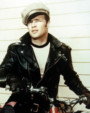 Marlon Brando in The Wild One Poster and Photo