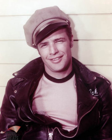 Marlon Brando in The Wild One Poster and Photo