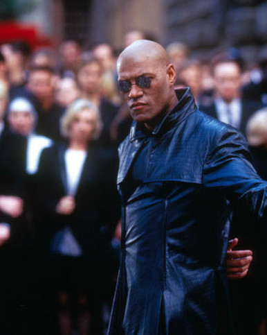 Laurence Fishburne in The Matrix Poster and Photo