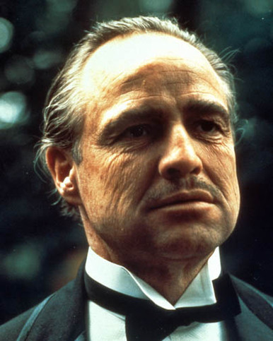 Marlon Brando in The Godfather Poster and Photo