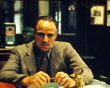 Marlon Brando in The Godfather Poster and Photo