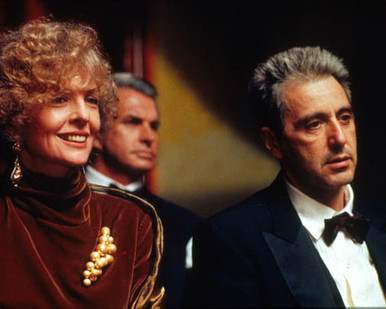 Al Pacino & Diane Keaton in The Godfather: Part III Poster and Photo