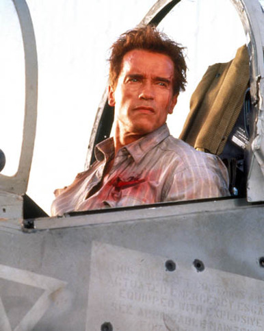 Arnold Schwarzenegger in True Lies Poster and Photo