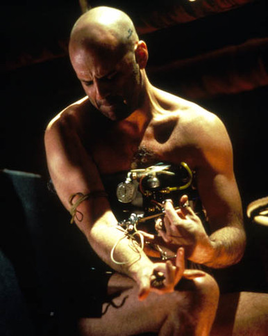 Bruce Willis in Twelve Monkeys Poster and Photo