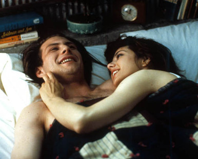 Christian Slater & Marisa Tomei in Untamed Heart Poster and Photo