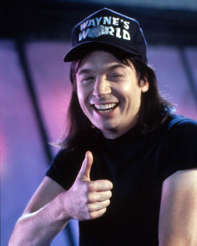 Mike Myers in Wayne's World Poster and Photo