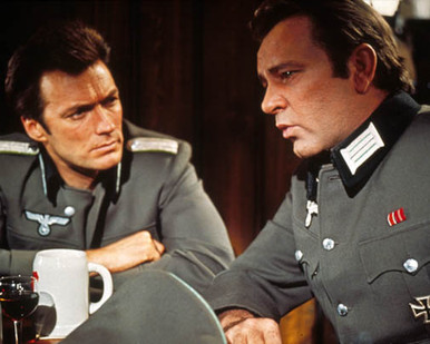 Clint Eastwood & Richard Burton in Where Eagles Dare Poster and Photo