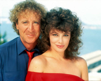 Gene Wilder & Kelly LeBrock in The Woman in Red Poster and Photo
