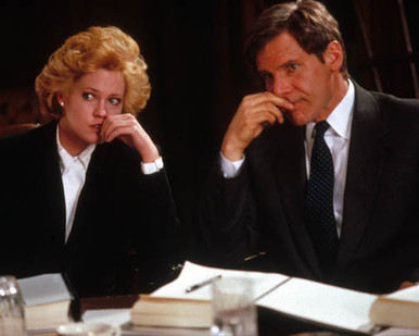 Melanie Griffith & Harrison Ford in Working Girl Poster and Photo