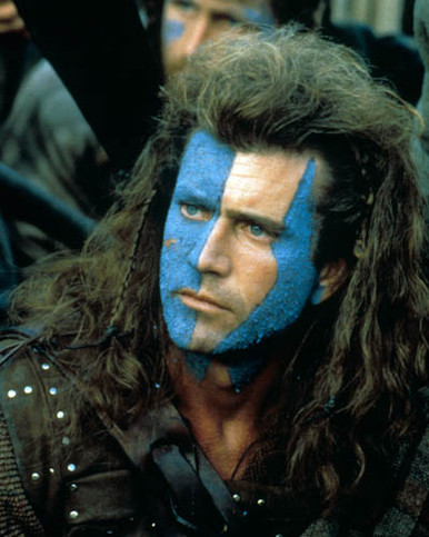Mel Gibson in Braveheart Poster and Photo