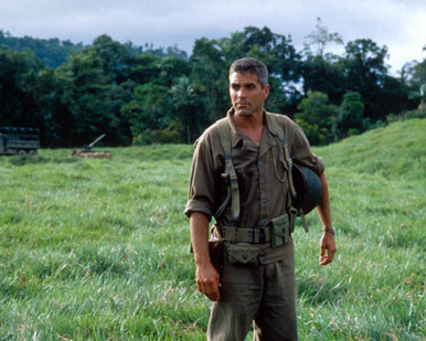 George Clooney in The Thin Red Line Poster and Photo