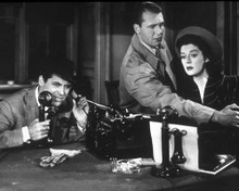 Cary Grant & Rosalind Russell in His Girl Friday Poster and Photo