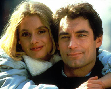 Timothy Dalton & Maryam d'Abo in The Living Daylights Poster and Photo