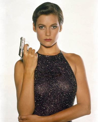 Carey Lowell in Licence To Kill Poster and Photo