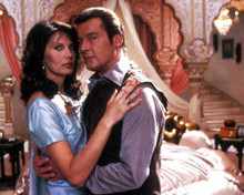 Roger Moore & Maud Adams in Octopussy Poster and Photo