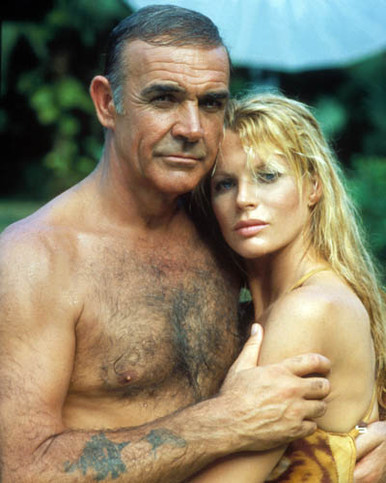 Sean Connery & Kim Basinger in Never Say Never Again Poster and Photo