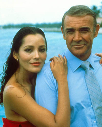 Sean Connery & Barbara Carrera in Never Say Never Again Poster and Photo