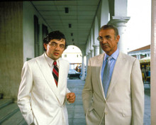 Sean Connery & Rowan Atkinson in Never Say Never Again Poster and Photo