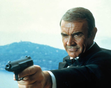 Sean Connery in Never Say Never Again Poster and Photo