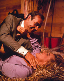Sean Connery & Honor Blackman in Goldfinger Poster and Photo