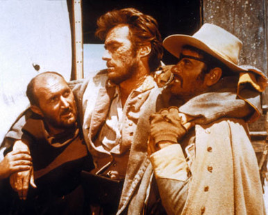 Clint Eastwood & Eli Wallach in The Good, the Bad and the Ugly a.k.a. Il Buono, il Brutto, il cattivo Poster and Photo