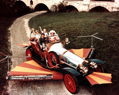 Dick Van Dyke & Sally Ann Howes in Chitty Chitty Bang Bang Poster and Photo