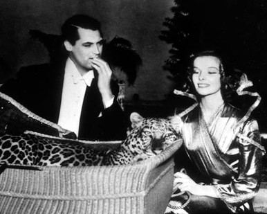 Cary Grant & Katharine Hepburn in Bringing Up Baby Poster and Photo