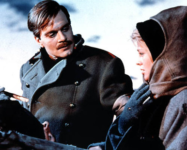 Julie Christie & Omar Sharif in Doctor Zhivago Poster and Photo