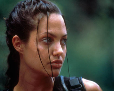 Angelina Jolie in Lara Croft: Tomb Raider a.k.a. Tomb Raider Poster and Photo
