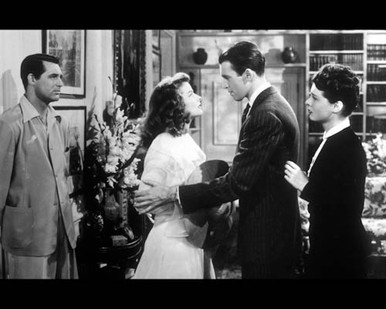 Cary Grant & Katharine Hepburn in The Philadelphia Story Poster and Photo