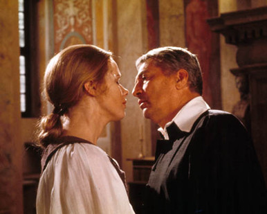 Liv Ullman & Peter Finch in The Abdication Poster and Photo
