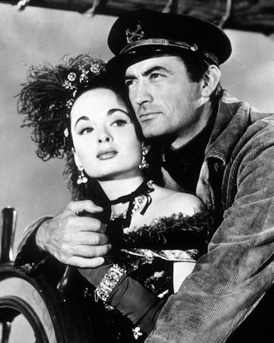 Gregory Peck & Ann Blyth in The World in his Arms Poster and Photo