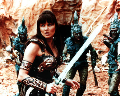 Lucy Lawless in Xena: Warrior Princess a.k.a. Xena Poster and Photo