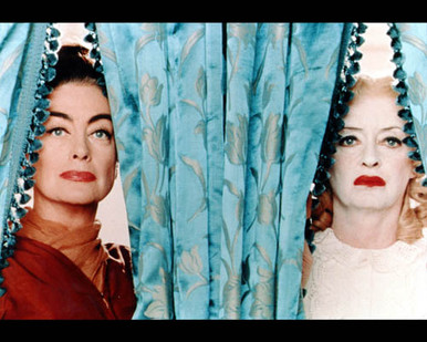 Bette Davis & Joan Crawford in What Ever Happened to Baby Jane? Poster and Photo