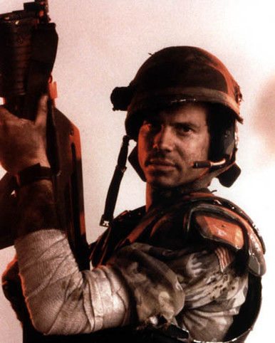 Bill Paxton in Aliens Poster and Photo