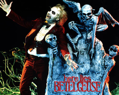 Michael Keaton in Beetlejuice Poster and Photo