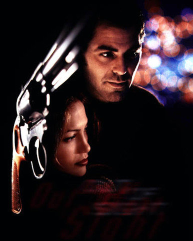 George Clooney & Jennifer Lopez in Out of Sight Poster and Photo