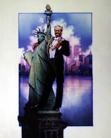 Eddie Murphy in Coming to America Poster and Photo