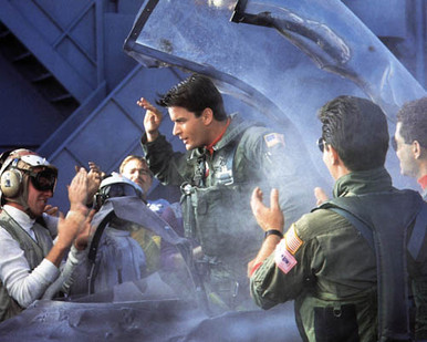 Charlie Sheen in Hot Shots Poster and Photo