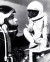 Adam West & Mona, the woolly Monkey in Robinson Crusoe on Mars Poster and Photo