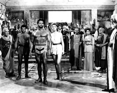 Steve Reeves & Sylva Koscina in Hercules a.k.a. The Labours of Hercules a.k.a. Le fatiche di ercole Poster and Photo