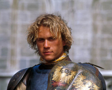 Heath Ledger in A Knight's Tale Poster and Photo