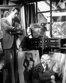 Gary Cooper & Miriam Hopkins in Design For Living Poster and Photo