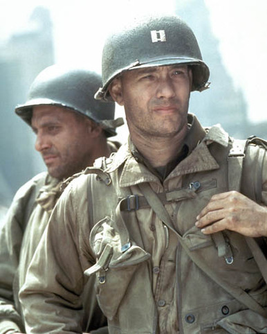 Tom Hanks in Saving Private Ryan Poster and Photo