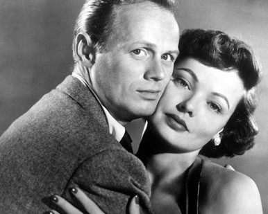 Richard Widmark & Gene Tierney in Night and the City Poster and Photo