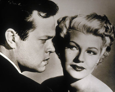 Orson Welles & Rita Hayworth in The Lady from Shanghai a.k.a. La Dame de Shanghai Poster and Photo