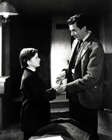 Roddy McDowall & Walter Pidgeon in How Green Was My Valley Poster and Photo