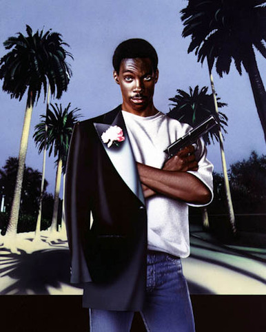 Eddie Murphy in Beverly Hills Cop Poster and Photo