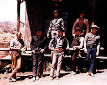 Cast in The Magnificent Seven (1960) Poster and Photo