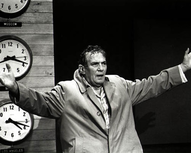 Peter Finch in Network Poster and Photo